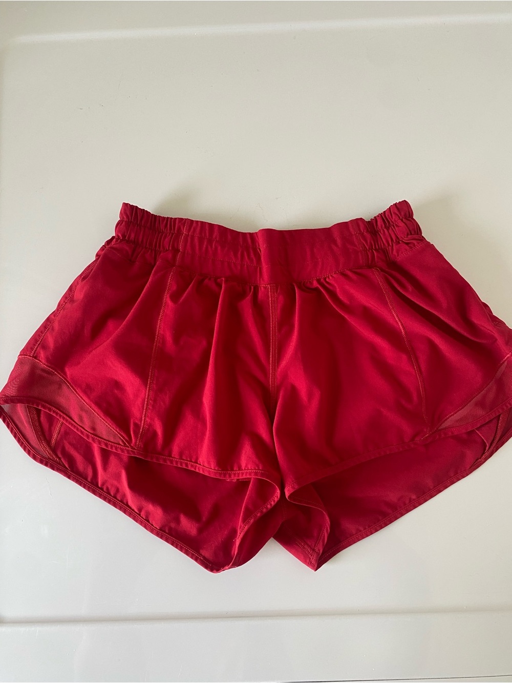 lululemon athletica Red Athletic Women's Shorts